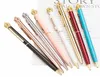 مصمم جديد Top Fashion Crown Metal Ballpoint Pen Rotating Pen Luxury Pen Creative School Supplies Tool Tool Writy Christmas G9057793