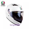 AGV K3 casque de moto avec double lentille complet quatre saisons cyclisme voyage banlieue course hiver