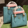 Women Designer Bag Diana Bamboo Handle Tote Purses Woman Handbag Luxury High Quality Bags Crossbody Lady G Shopper Totes Bamboos Handbags