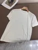 Frete grátis 2024 preto/branco o pescoço manga curta camisetas femininas designer curto feminino topos 3096