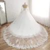 Ultimi abiti da sposa per abiti da sposa ad abito da ballo a maniche lunghe in tulle arruffata in pizzo corsetto in pizzo sul retro semplice boho vestidos de novi abiti da sposa dedes de mariee