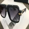 LEGENDS MATTE BLACK GOLD SUNGLASSES 664 Glasses gafa de sol Men Designer Sunglasses eyewear Shades New With Box209S