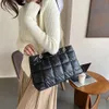 Factory Direct Store 2024 New Down Bag Womens Japanese and Korean Style Casual One Shoulder Crossbody Fashionable Trendy Versatile Lightweight Cotton Coat