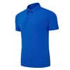 Topkwaliteit op maat gemaakte 100% polyester voetbalpoloshirts, sneldrogende voetbalshirts voor heren 240228