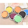 Compact Mirrors Cosmetic Compact Mirror Engraved Crystal Magnifying Mti Color Make Up Wedding Favor Gift Drop Delivery Health Beauty M Dhkix