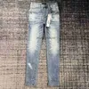 Ksubi Designer Jeans Violet Jean Hommes Rise Élastique Vêtements Serré Skinny Jeans Designer Fashionq291