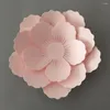 Adesivos de parede SET.8/9 FFS Papel 3D Decoração de flores artificiais para sala