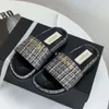 Canali di design Sandali Chanelsandals Scarpe Nuovo Xiaoxiangfeng Weaving Fishermans Sandali e pantofole per le donne Summer One Character Outwear