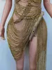 도시 섹시한 드레스 반짝이는 금 훈련 여자 댄스 드레스 섹시한 섹시한 퀸 퀸 의상 가수 스테이지 퍼포먼스웨어 파티 come luoli l240309