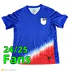 24 25 USWNT UsaS Maglia da calcio Maglie da calcio 4 Stelle Donna Bambini Kit USMNT 23 24 Maillot de Foot Uomo Concacaf Gold Cup 2024 Womens World McKennie SMITH MORGAN