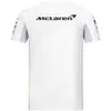 Męskie koszulki L2024 F1 McLaren Men_S Casual T Shirt Crew Neck Top 3D Digital Printing Oficjalna strona internetowa Formuła 1