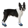 冬の犬の靴の防水ブーツペット靴下のための小さな犬nonslipシューズブーティースノーリフレクティブ240228