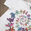 Tshirt 2024 Cehennem Yıldız Gömlek Tasarımcısı T -Shirt Boys Tshirts Grafik Tee Hellstar T Shirt Circle Mektup Baskı Kısa Kollu Crewneck Rapçi Erkek ve Kadın Tees artı boyut