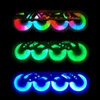 4Pcs 76/80mm Skating LED Luminous Flashing Inline Roller Skates Shoes Wheels with LED Good Replacement for 608ZZ ABEC-7 bearings 240227