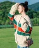 G660G maglioni di lusso di alta qualità da donna a maniche lunghe sciolto primavera cardigan vintage maglione firmato abbigliamento donna