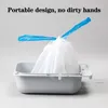 Smart Bedpan for Box Toilet Poop Litter Rolls Trash 4 Products Pet Degradable Garbage Consumables Bags Cat Bag 240325