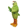 2024 профессиональный костюм талисмана зеленого попугая для дня рождения, аниме, маскарадный костюм, костюм персонажа на Хэллоуин, костюм