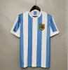 1978 1986 1998 Argentinas Retro Soccer Jersey Maradona 1996 2000 2001 2006 2010 Kempes Batistuta Riquelme Higuain Kun Aguero Caniggia Aimarフットボールシャツ