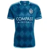 MLS 24 25 Maillots de football Sporting Kansas City Version du joueur 2024 2025 Chemises de football Accueil Maillot de futol personnalisé PULIDO BUSIO RUSSELL ZUSI