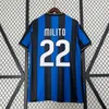 Inters Milans Retro piłka nożna Ronaldo Batistuta Crespo Adriano 04 05 06 07 08 09 10 11 Finały Milito Sneijder J.Zanetti Eto'o Vintage Football Shirts