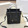 CE Tasarımcı Tote Çanta Nano Bagajları Davullu Gülümseme Yüz Lady Handbag Lüks Tasarımcı Tote Günlük Crossbody Omuz Çantaları Çanta Çantası 240115