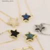 Colares de pingente 2024 Kendras Scotts Neclace Jóias Sequin Star Colar Elegante e Elegante Estilo Simples Personalizado Multicolor L240309