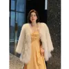 Haining Raccoon Woven Women's Length Length Fur Fur ، أسلوب صغير عصري ، جديد لخريف وشتاء 2022 900201