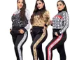 Femme Survêtements Ensemble Hauts Vestes et Pantalons Sweats à capuche pour femmes Vêtements Tenue décontractée Costumes de jogging de sport Survêtements Combinaisons Combinaisons d'entraînement causales