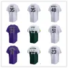 Jersey personnalisé Colorado Hommes Femmes Rockies 21 Kyle Freeland 26 Austin Gomber 44 Elehuris Montero 36 Johnson 32 Dinelson Lamet 61 Lawrence Baseball Jerseys