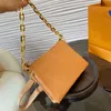 10A+ جودة مصمم حقيبة Coussin حقيبة اليد القابض مع حقيبة Crossbody مع مربع Lady Envelope الكتف للنساء سلاسل الموضة محفظة حقيبة يد فاخرة Puff Hobo Messenger Prpu