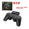 S10 Mini Handheld Game Console Box Retro Classic 520 Games Wireless Gamepad Joystick Controller Video Player Support TV Connect Two Players för FC SFC Simulator