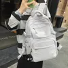 JULYCCINO MULTIFUNCTION VATTOSKT BUCKLE Ryggsäck Koreansk stil skolväska student axel tonårsflickor bärbara ryggsäckar 240309