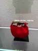 Bottgs's Vents's Sardine Original-Tragetaschen im Online-Shop, neue handliche Umhängetasche aus rotem, gewebtem Metall mit echtem Logo PW0A