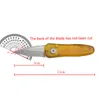 KS7500 Mini Pocket Folding Knife PEI Transparent Handle 9cr18mov Blade Outdoor Camping Hunting Pocket EDC Tool Knife 519