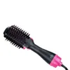 Upuść 3 gorący DY w 1 nowy statek suszarka One Step and Volumizer Prostowanie Curling Iron Electric Hair Brush Masaż grzebień