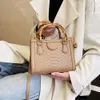 Luxury Bags Wholesale and Retail Girls High Quality Handbag 2024 New Versatile Wtern Korean Bamboo Joint Bag Simplified One Shoulder Underarm