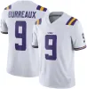 LSU Tigers Custom voetbalshirt NCAA College Joe Burrow Burreaux Odell Beckham Jr. Justin Jefferson Tryann Mathieu Leonard Fournette Ja'Ma