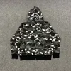 رجال مصمم هوديز هوديز pullover الشتاء الكارتون عارضة مموهة السترة سترة Cardigan Sweatshirts معطف حقيقي أعلى جودة 460 جم ​​هوب هوب شارع الملابس