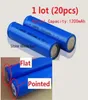 20pcs 1 Lot 18650 37V 1200mAh lityum li iyonu şarj edilebilir pil 37 volt liion piller pozitif plaka düz veya sivri 3708825