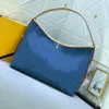 Bolso de diseñador de lujo Bolso de compras para mujer con correa ancha para el hombro Bolso Mariposa Frenulum Bolsos de gran capacidad versátiles de un solo hombro 46855