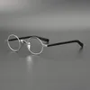 Mode solglasögon ramar japansk samling av John Lennons samma lilla runda ram Republic China Retro Glasses KIMM221911
