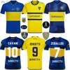 Fans bovenaan T -stukken voetbalshirts 2023 2024 BOCA JUNIORS voetballen Jerseys thuis weg derde 23 24 Barco Medina Cavani Rojo Campeon Copa Copa Football Shirtsh240309