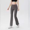 Alolulu Women's Yoga Nya högmidjade byxor för snäv montering av smala fit utomhus fitness leggings