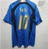 1982 Italys Retro Soccer Jersey 1990 1996 1998 2000 Football à domicile 1994 Maldini Baggio Donadoni Schillaci Totti del Piero 2006 Pirlo Inzaghi Buffon