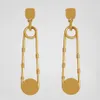 Boucles d'oreilles de créateurs pour femmes Gold Paper Clip Boucles d'oreilles pendantes Mode Hommes Dangle Boucle d'oreille Luxurys Hoops Bijoux V Goujons 925 Argent Or278e