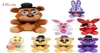 18cm Freddy fnaf Dolls에서 5 박을 박제 장난감 황금 프레디 Fazbear Mangle Foxy Bear Bonnie Chica 플러시 Doll5983017