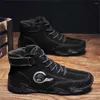 Hight High 44 Boots Chaussures 290 Tize Top pour hommes Sneakers noirs militaires Sports en gros LOYS LUX 886 998 54805 T