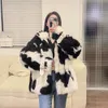 Small Amount Of Clothing, New Products For Spring And Autumn 2024, Women's Popular Tuscany Sheepskin Integrated Real Fur Jacket 119139