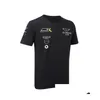 Motorradbekleidung F1 Forma 1 Racing T-Shirt Sommer Neues Kurzarmshirt mit der gleichen benutzerdefinierten Drop-Lieferung Automobile Motorräder Dhnd3