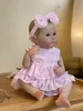 18 tum Bettie Full Body Soft Silicone Girl Reborn Baby Doll med målat livtro hår Bebe Reborn Toys 240226